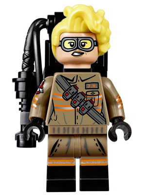 LEGO Minifigure-Jillian Holtzmann-Ghostbusters-gb017-Creative Brick Builders